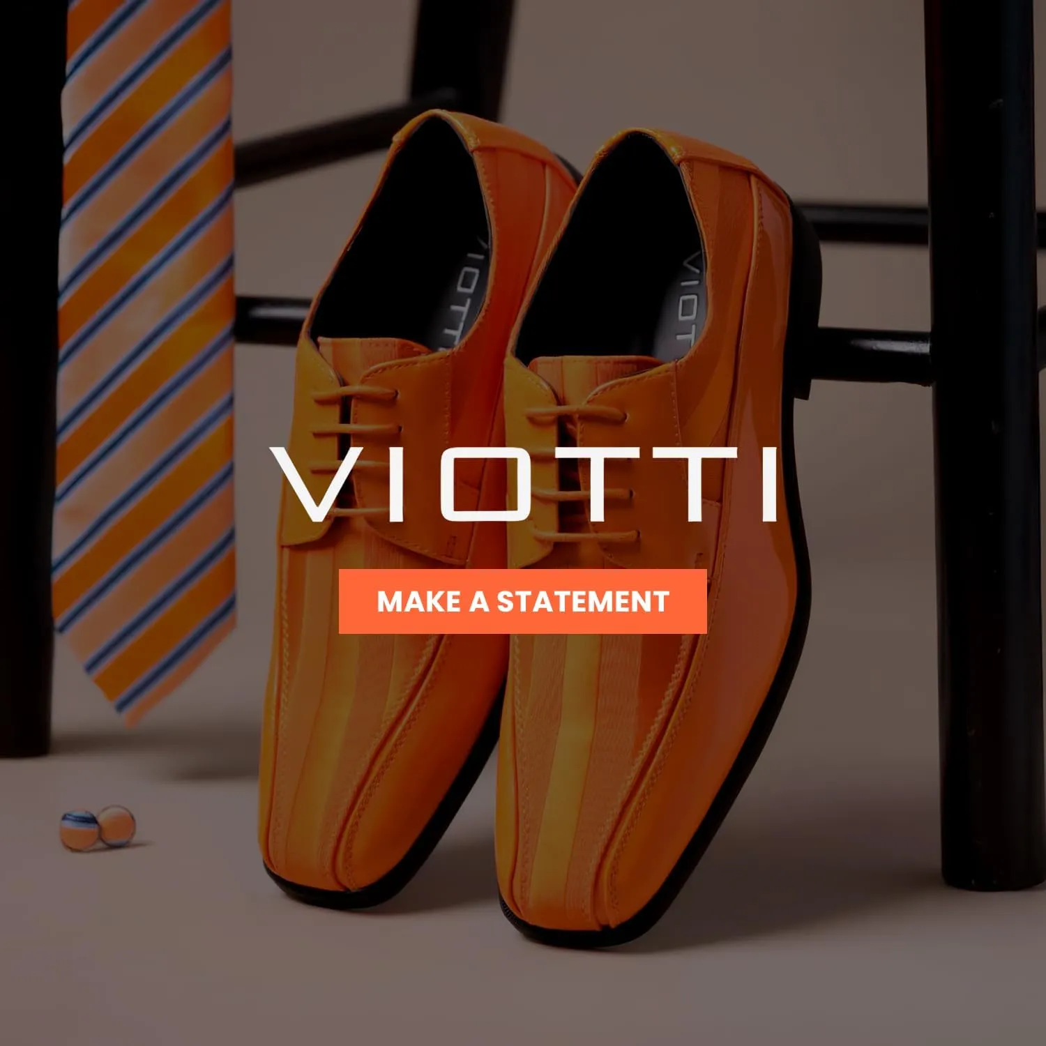 Viotti 179, Casual Dress Oxford Shoes for Men, Satin Striped Lace-Ups, Men's Business Casual Leather & Satin Shoe, for All Formal Occasions