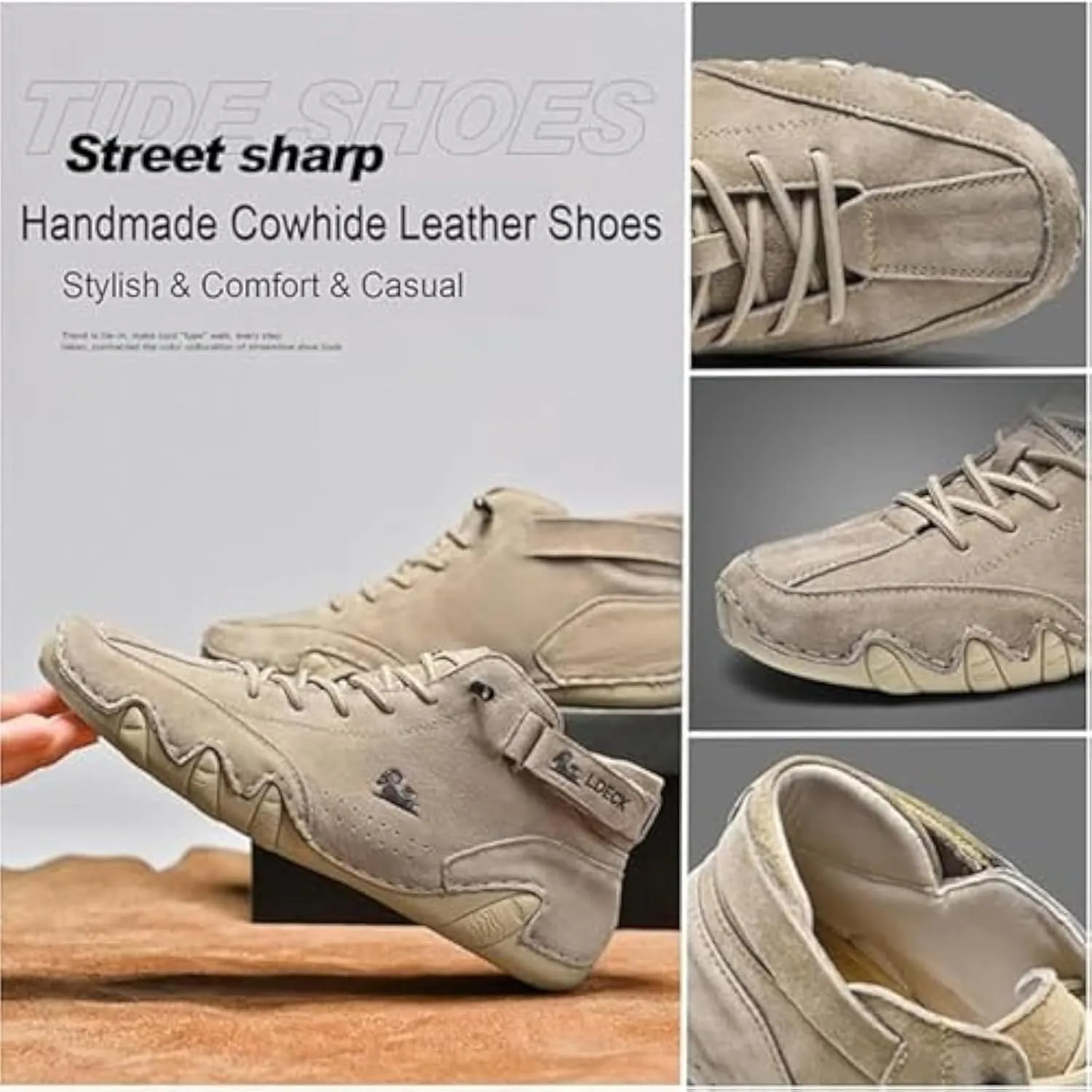 Vogany Outdoor Orthopedic Sneakers Women Men,Outdoor Beck Shoes Comfy Lightweight Non-Slip Orthopedic Sneakers Walking Hiking Ankle Boots, Waterproof and Breathable Orthopedic Shoes
