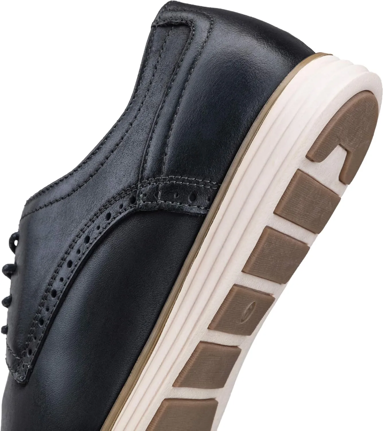 Vostey Men's Dress Shoes Leather Casual Dress Shoes for Men Leather Boots
