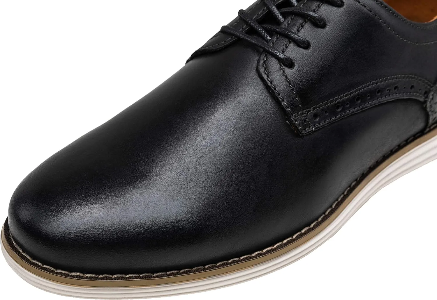Vostey Men's Dress Shoes Leather Casual Dress Shoes for Men Leather Boots