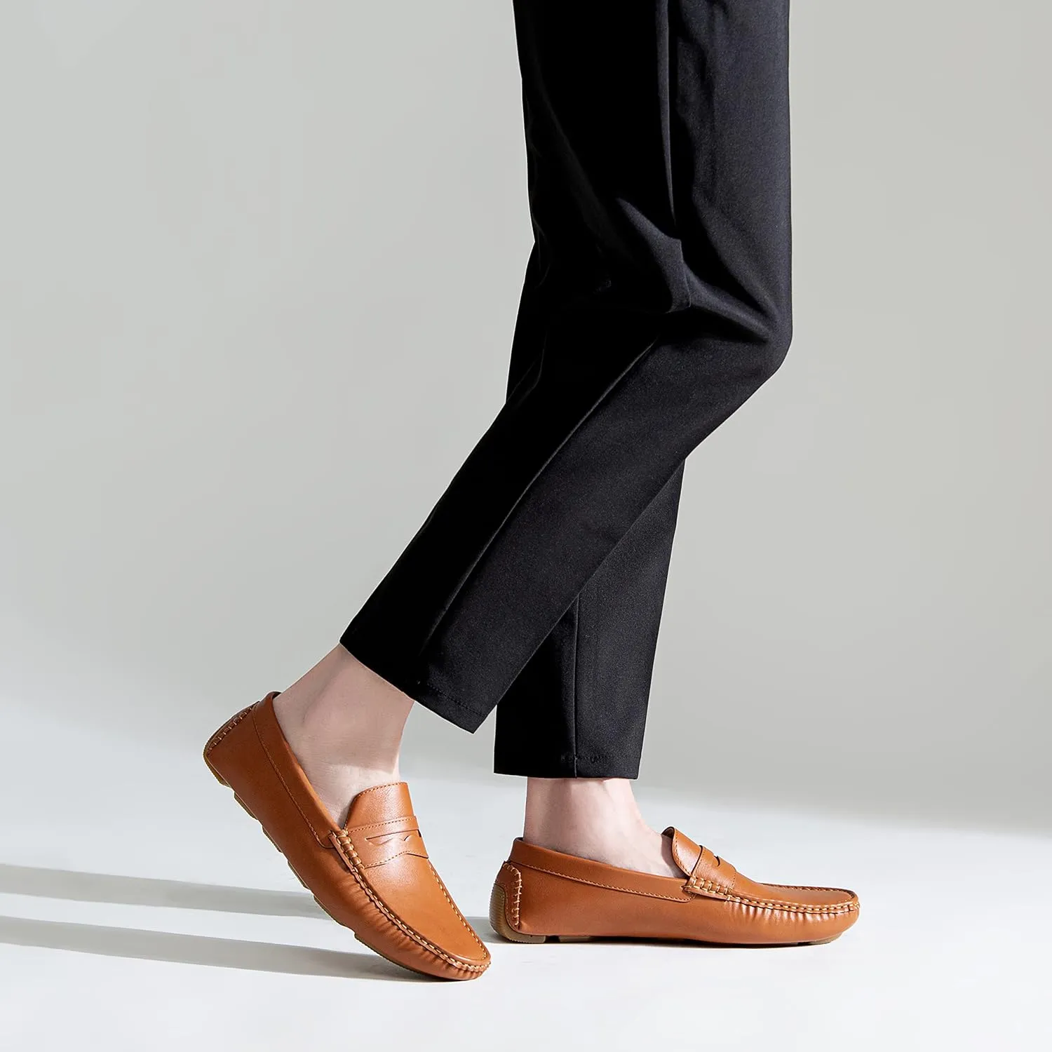 Vostey Men's Loafers Slip on Shoes Loafers Driving Loafers Casual Penny Loafers for Men