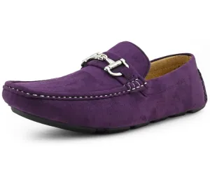 Walken Purple Driving Loafers