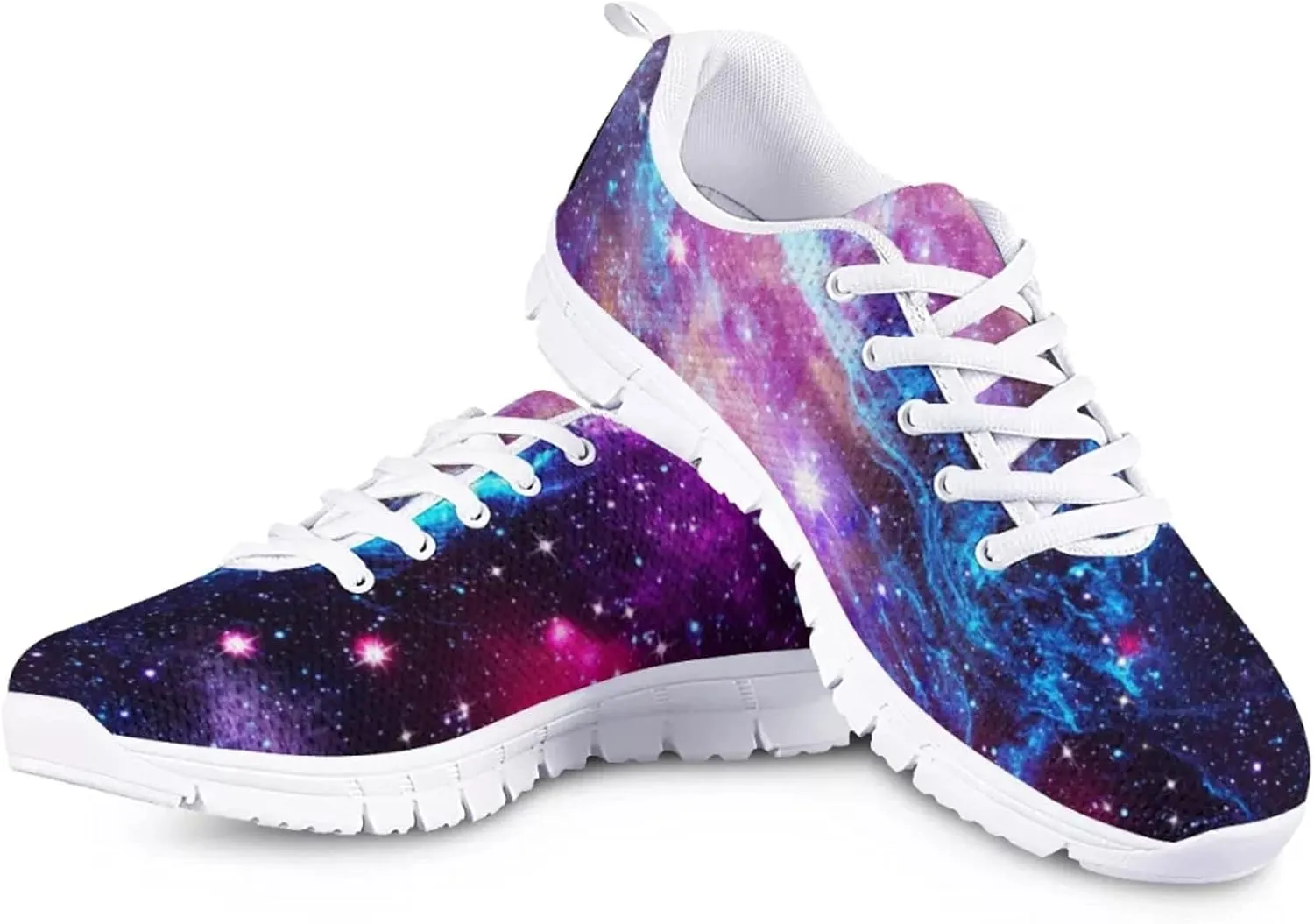 Wanyint Boho Style Horse Print Women Sports Athletic Shoes Comfortable Tennis Shoes Casual Running Footwear