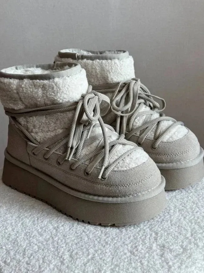 Warm Leather Boots