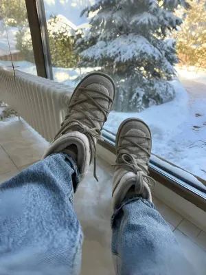 Warm Leather Boots