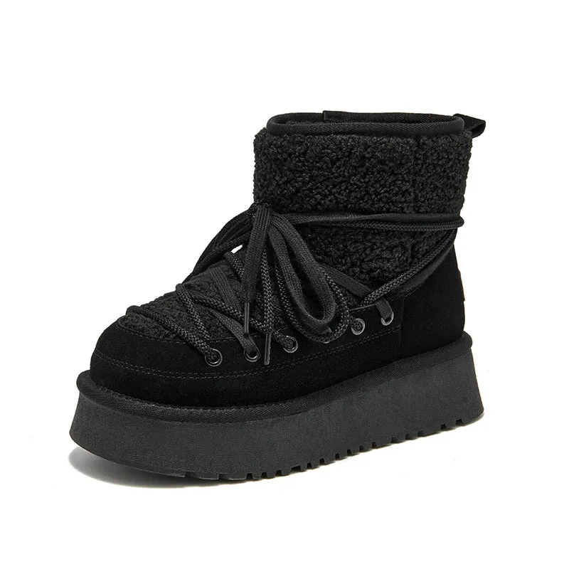 Warm Leather Boots