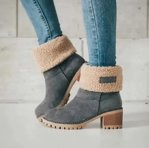 Warm Waterproof Snow Boots