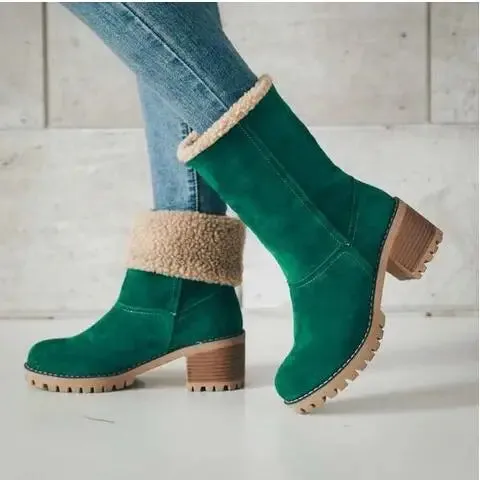 Warm Waterproof Snow Boots