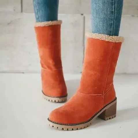 Warm Waterproof Snow Boots