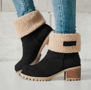 Warm Waterproof Snow Boots