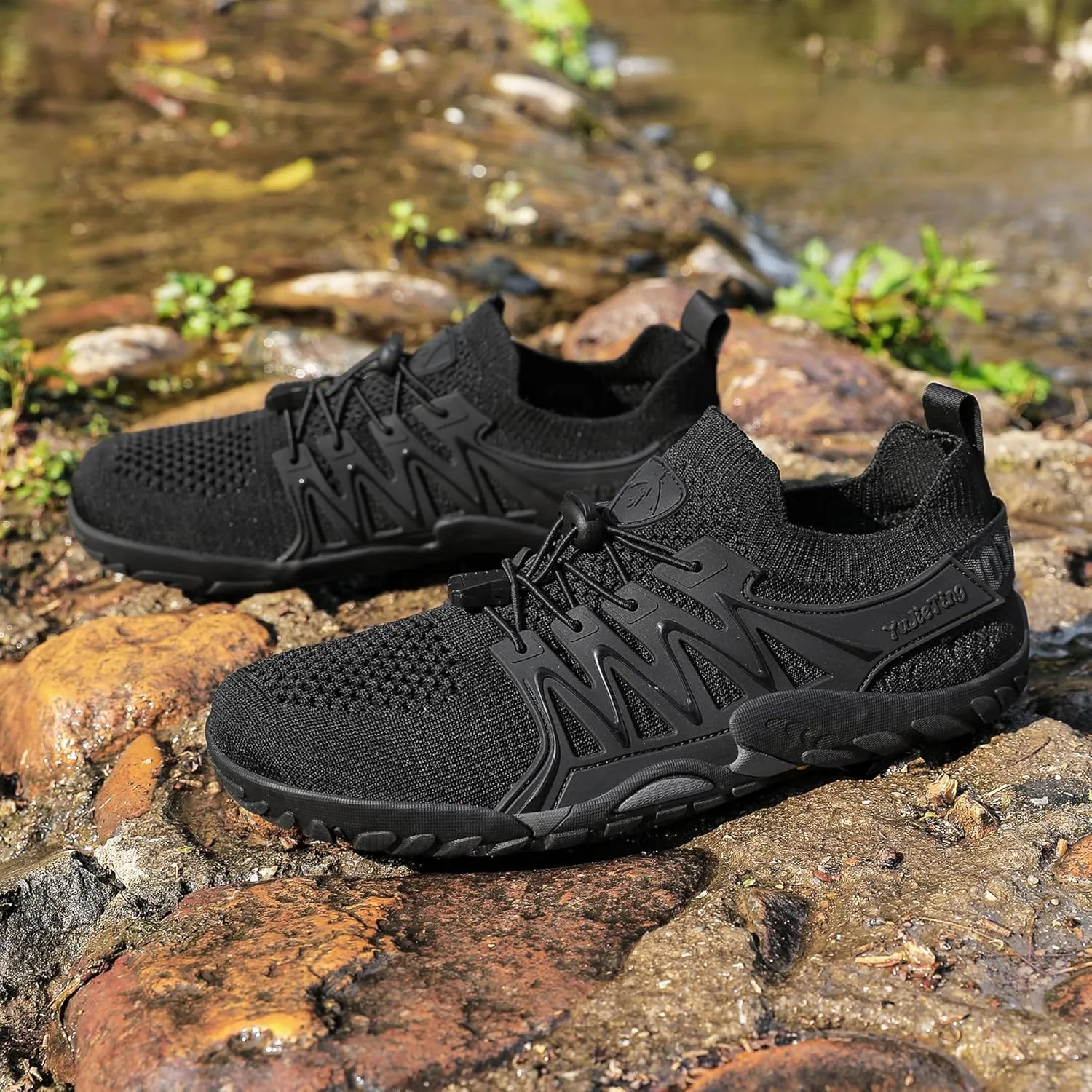Water Shoes Wide Toe Men Women Quick Drying Swim Beach Aqua Shoes for Water Sport Diving Hiking Sailing Travel