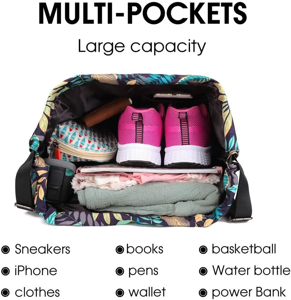 Waterproof Drawstring Bag, Gym Bag Sackpack Sports Beach Backpack for Men Women