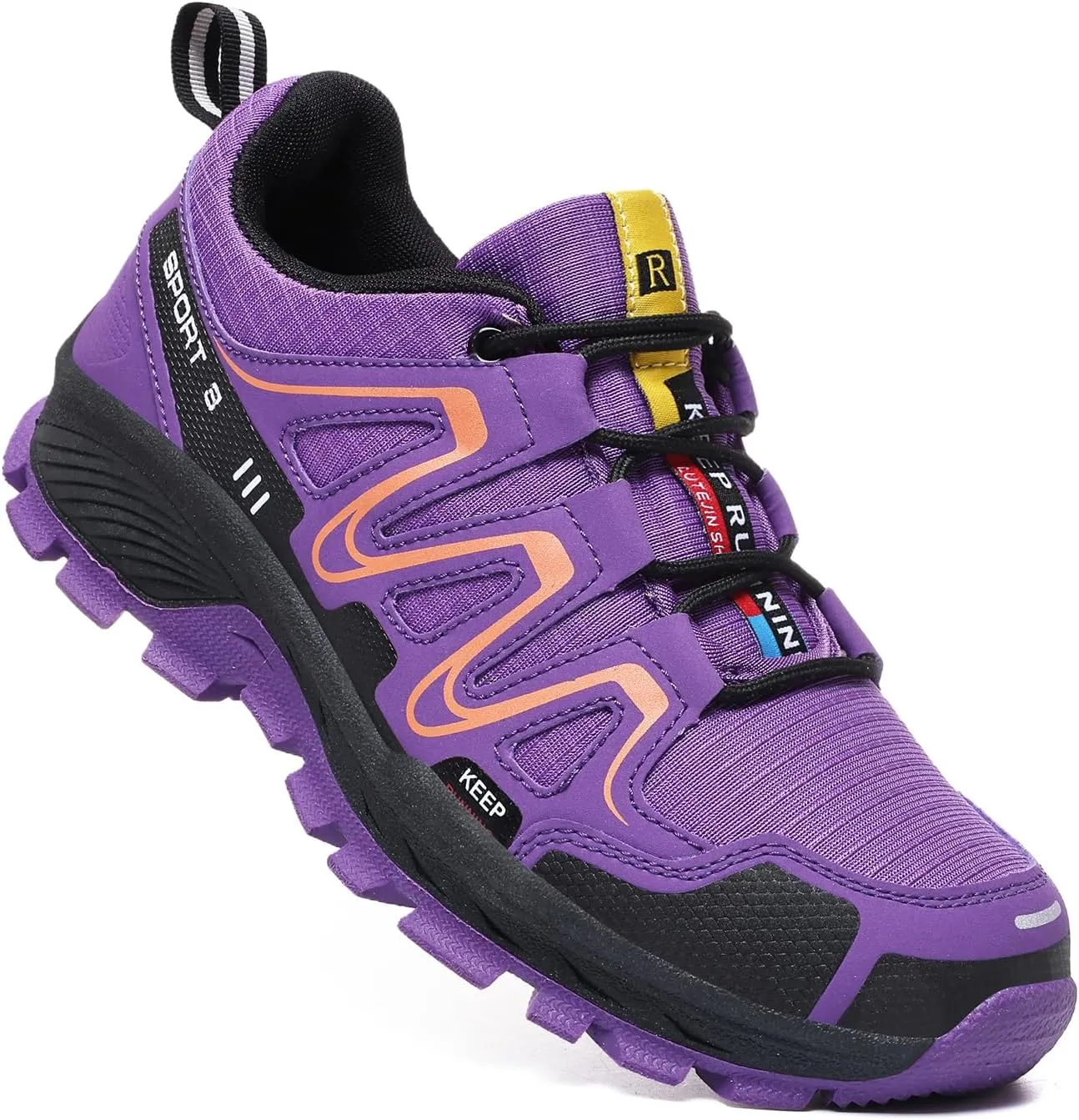 Waterproof Hiking Shoes Women Casual Lace-Up Non-Slip Lightweight Comfortable Running Tennis Fashion Sneakers for Women Walking Trekking Outdoor Shoes