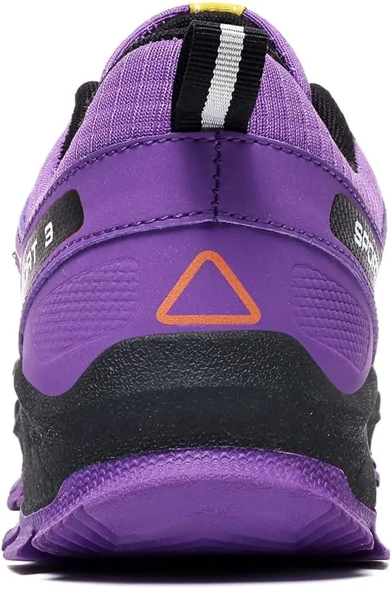 Waterproof Hiking Shoes Women Casual Lace-Up Non-Slip Lightweight Comfortable Running Tennis Fashion Sneakers for Women Walking Trekking Outdoor Shoes