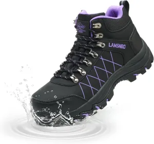 Waterproof Steel Toe Boots for Women Wide Width Non Slip Work Shoes Lightweight Slip Resistant Safety Toe Sneakers Indestructible Construction Composite Toe Footwear