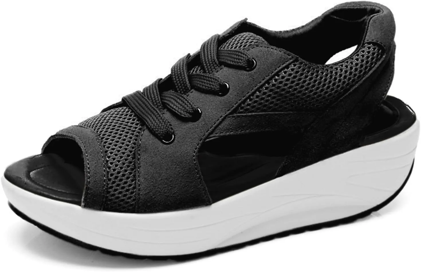 Wedge Orthopedic Sandals for Women Comfortable Open Toe Walking Sandals Ankle Strap Wide Width Platform Wedge