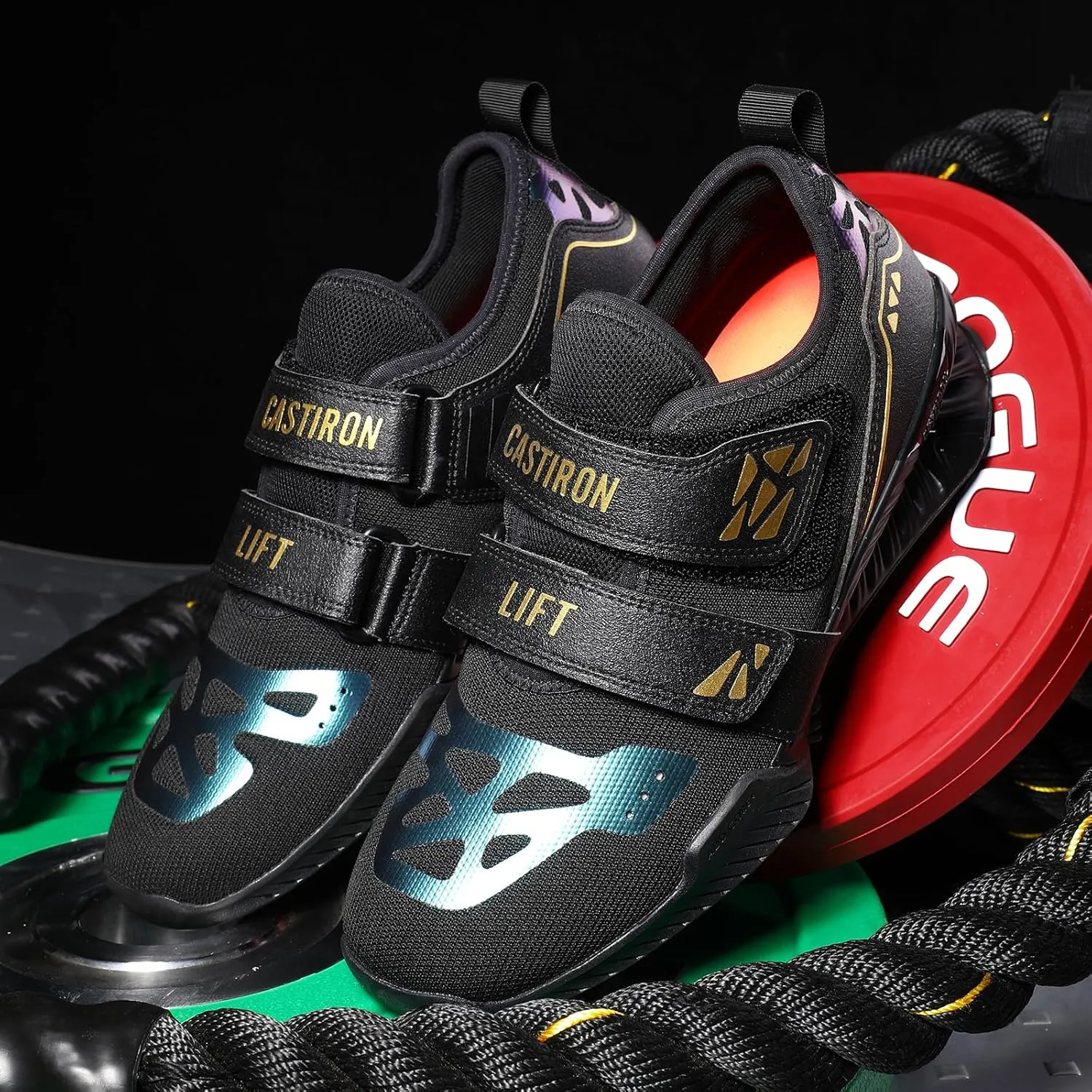 Weightlifting Shoes,Squat Shoes for Gym Powerlifting Deadlifting Footwear,Weight Lifting for Men Women