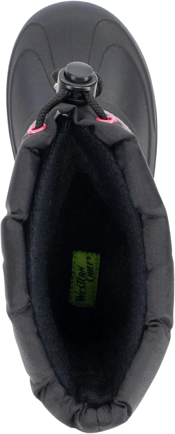 Western Chief Kids Blizzard Youth Snow Boots – Waterproof, Insulated, Warm, & Reflective Winter Boots for Girls & Boys – Cold Weather Snow Boots for Kids