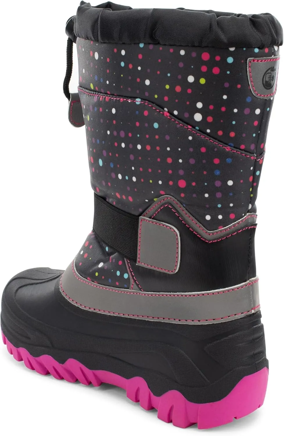 Western Chief Kids Blizzard Youth Snow Boots – Waterproof, Insulated, Warm, & Reflective Winter Boots for Girls & Boys – Cold Weather Snow Boots for Kids