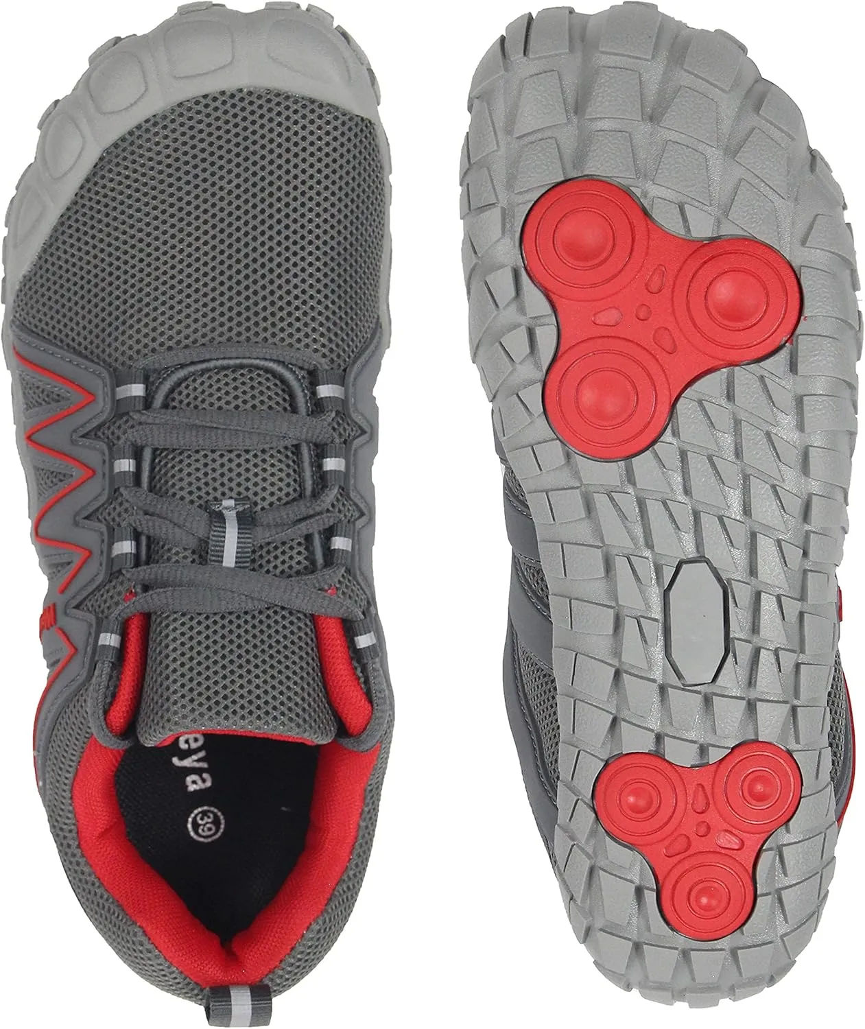 Weweya Barefoot Shoes Men Minimalist Running Cross Training Shoe