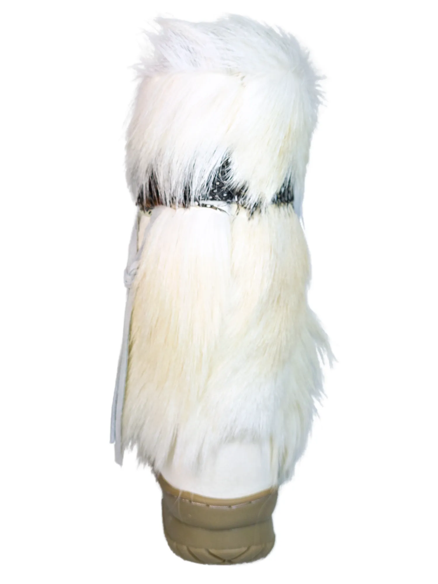 Winter Boots for the Snow of Genuine Leather with Hair / Goat Hair for Women 'Bearpaw' - ID: 7108