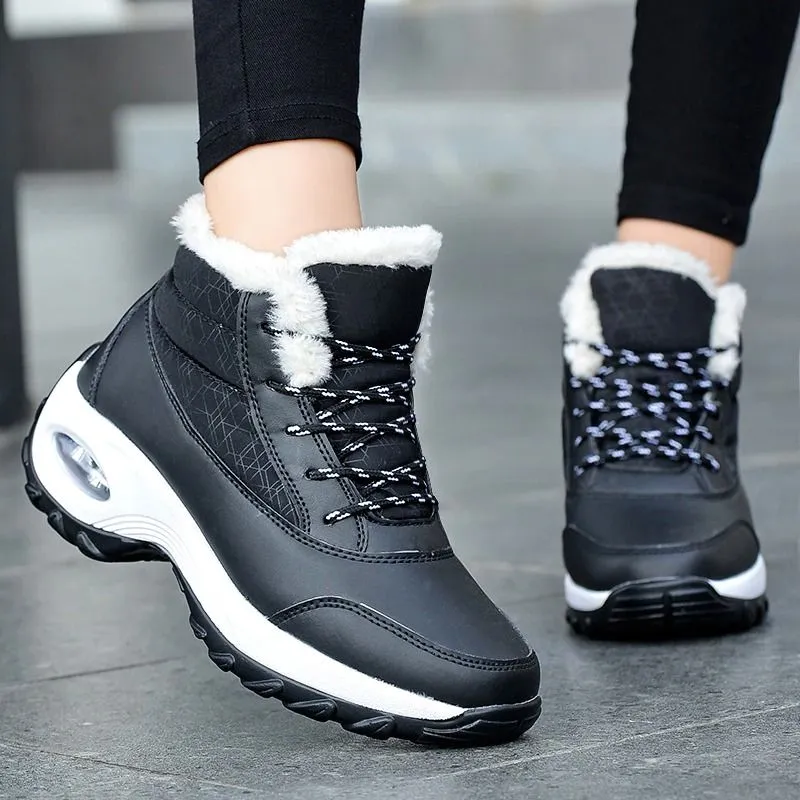 Winter Hiking Boots Women – Warm Lined Waterproof Durable Outdoor Footwear