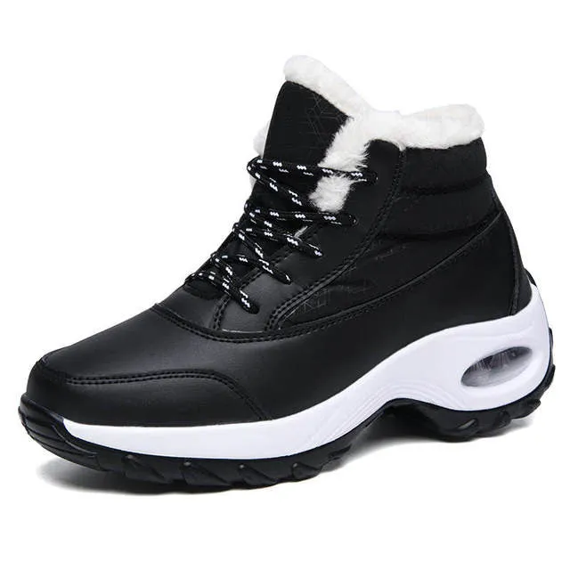 Winter Hiking Boots Women – Warm Lined Waterproof Durable Outdoor Footwear