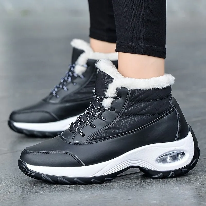 Winter Hiking Boots Women – Warm Lined Waterproof Durable Outdoor Footwear