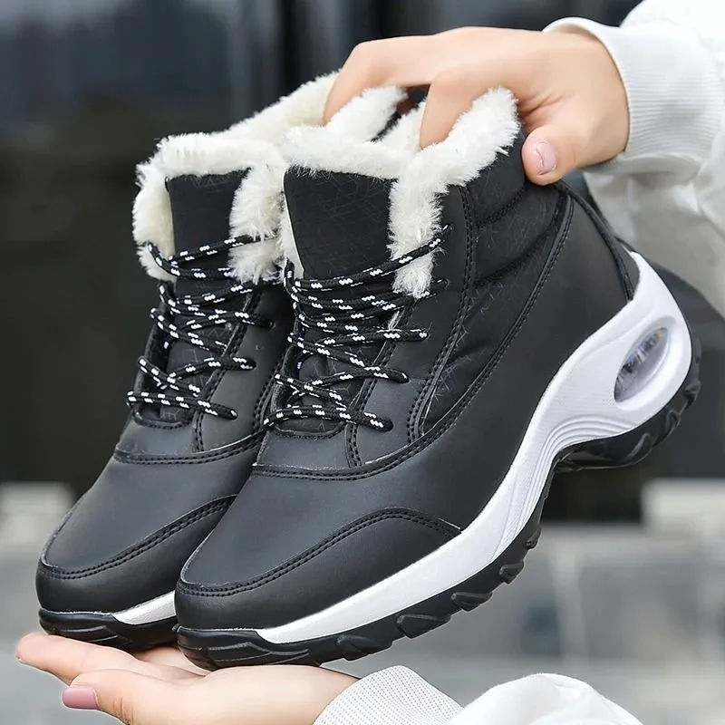 Winter Hiking Boots Women – Warm Lined Waterproof Durable Outdoor Footwear