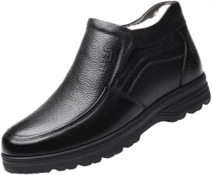 Winter Outdoor Light Warm Hiking Shoes, Plus Velvet and Thickened Men's high top Snow Boots
