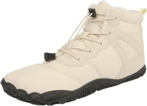 Winter Snow Boots for Women & Men | Minimalist Winter Snow Boots Barefoot | Warm Ankle Booties | Zero Drop Sole | Wide Toe Box | Slip on Sneakers | Waterproof Fur Lining Warm Snow Ankle Boots