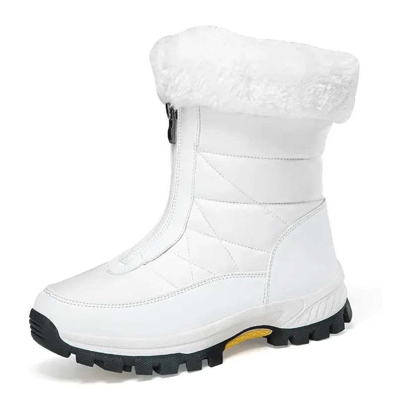 Winter Women's Snow Boots - Waterproof, Non-Slip, Warm & Stylish