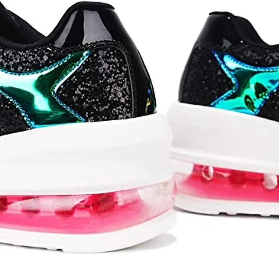 Women Fashion Light Chaser Holographic Sneakers