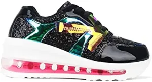 Women Fashion Light Chaser Holographic Sneakers