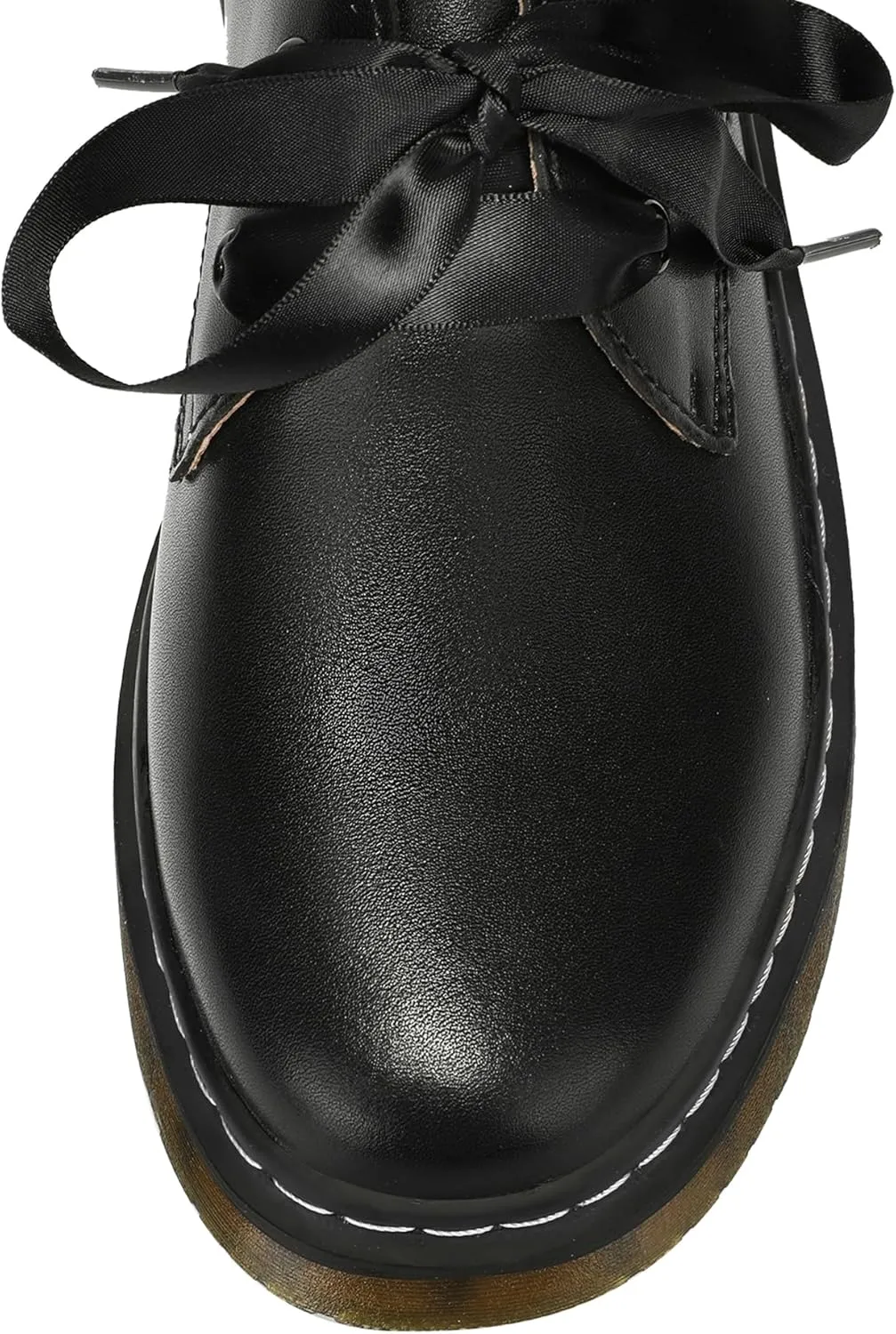 Women Lace-up Platform Chunky Loafers Classic Lug Sole Oxford Shoes Business Work Office Dress Shoes