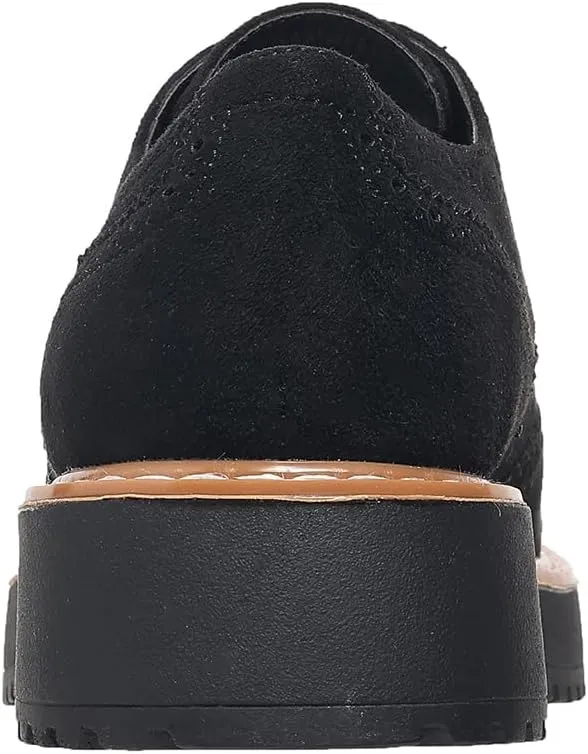 Women Oxfords Platform Lace-up Oxford Shoes Girls Ladies Women Casual Wingtips Brogue Oxfords