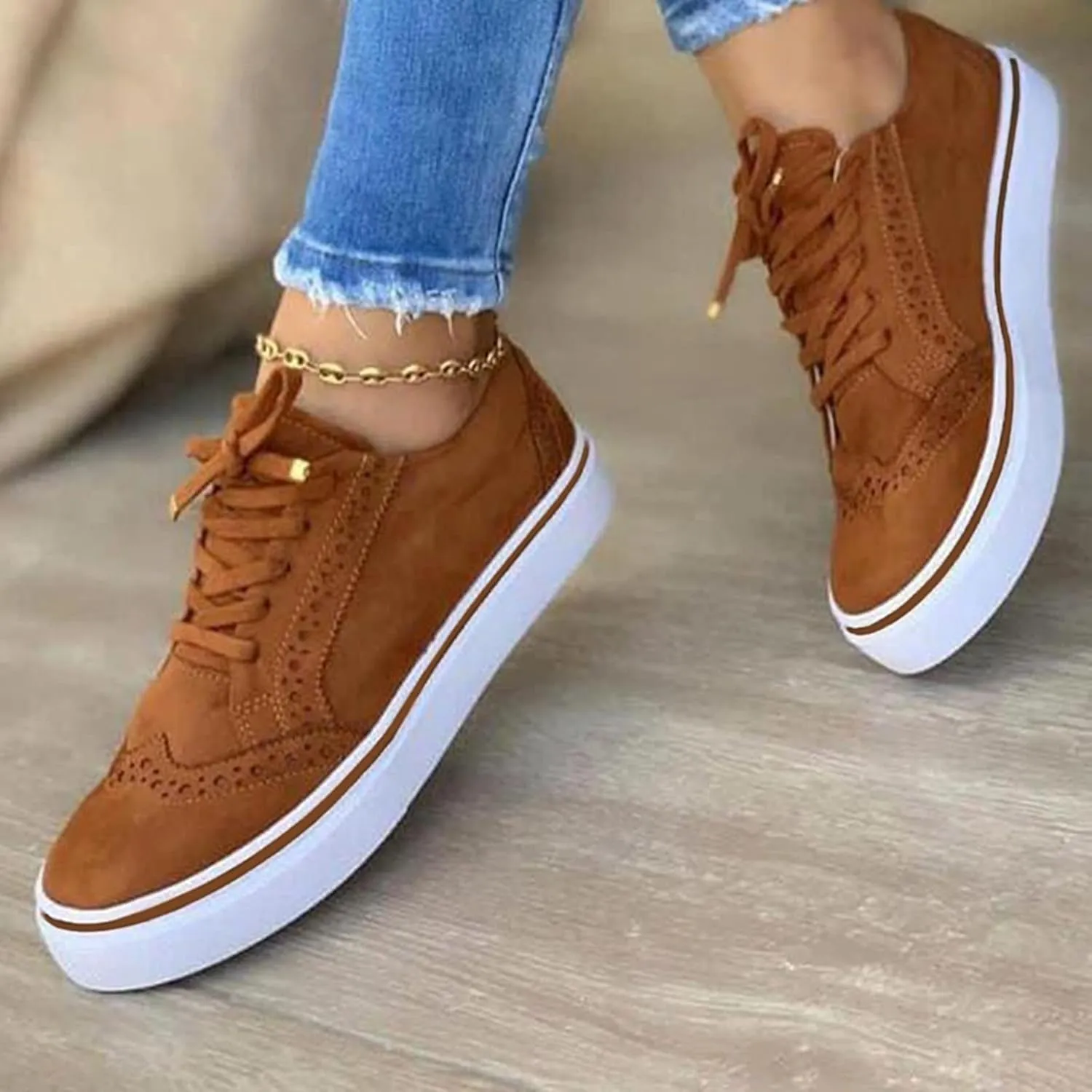 Women Sneakers Size 6 Wide Zapatos CóModos para Embarazadas Slip On Shoes for Elderly Women Womens High Top Sneakers White Tenis Negros para Caminar De Mujer Comodos