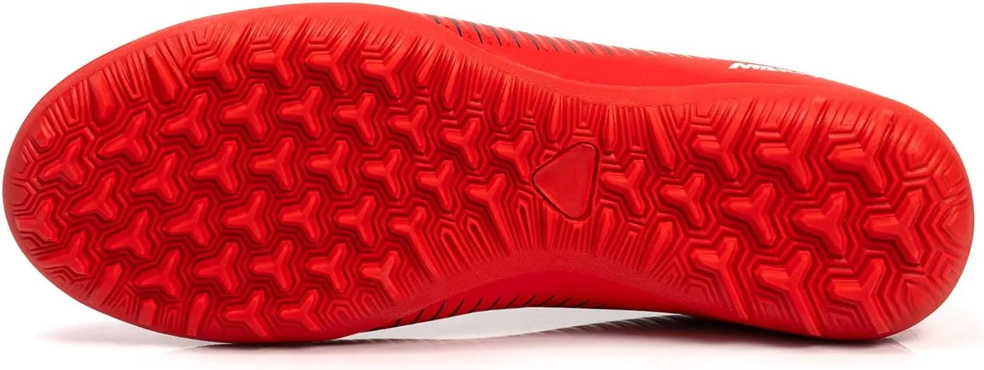 Women Soccer Cleats Lace-Up Turf Football Shoes Indoor Outdoor Low-Top Fustal Soccer Training