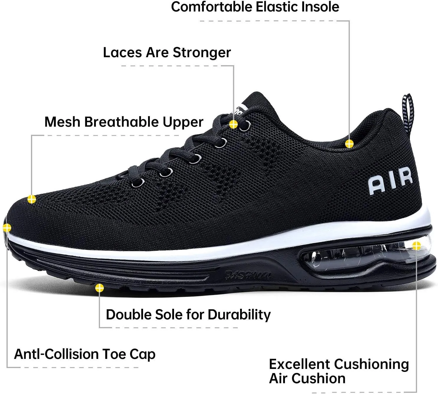 Women's Air Athletic Tennis Running Sneakers Lightweight Sport Gym Jogging Breathable Fashion Walking Shoes(US 5.5-10)
