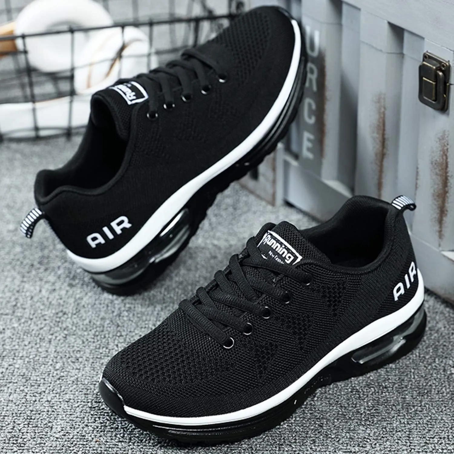 Women's Air Athletic Tennis Running Sneakers Lightweight Sport Gym Jogging Breathable Fashion Walking Shoes(US 5.5-10)