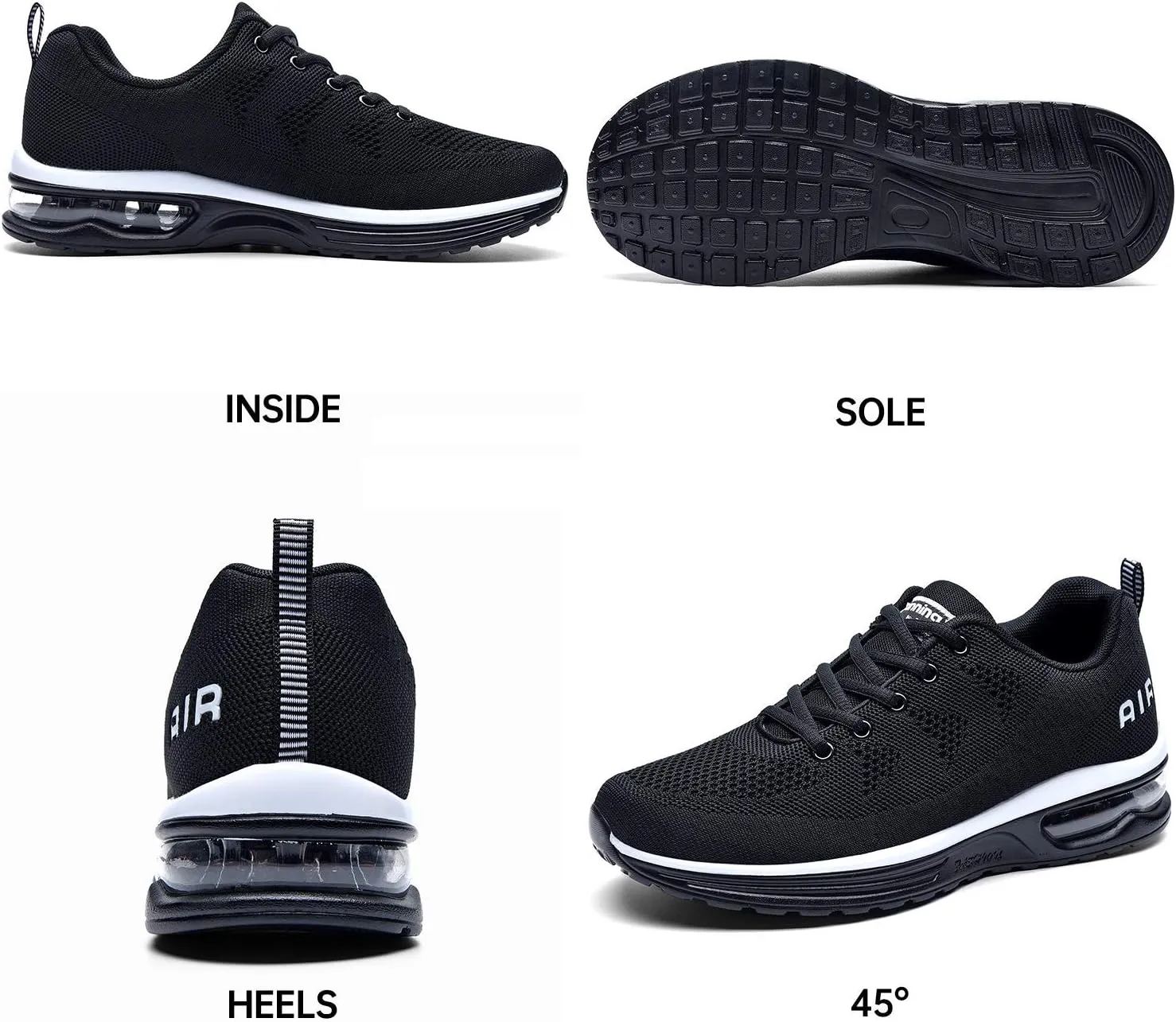 Women's Air Athletic Tennis Running Sneakers Lightweight Sport Gym Jogging Breathable Fashion Walking Shoes(US 5.5-10)
