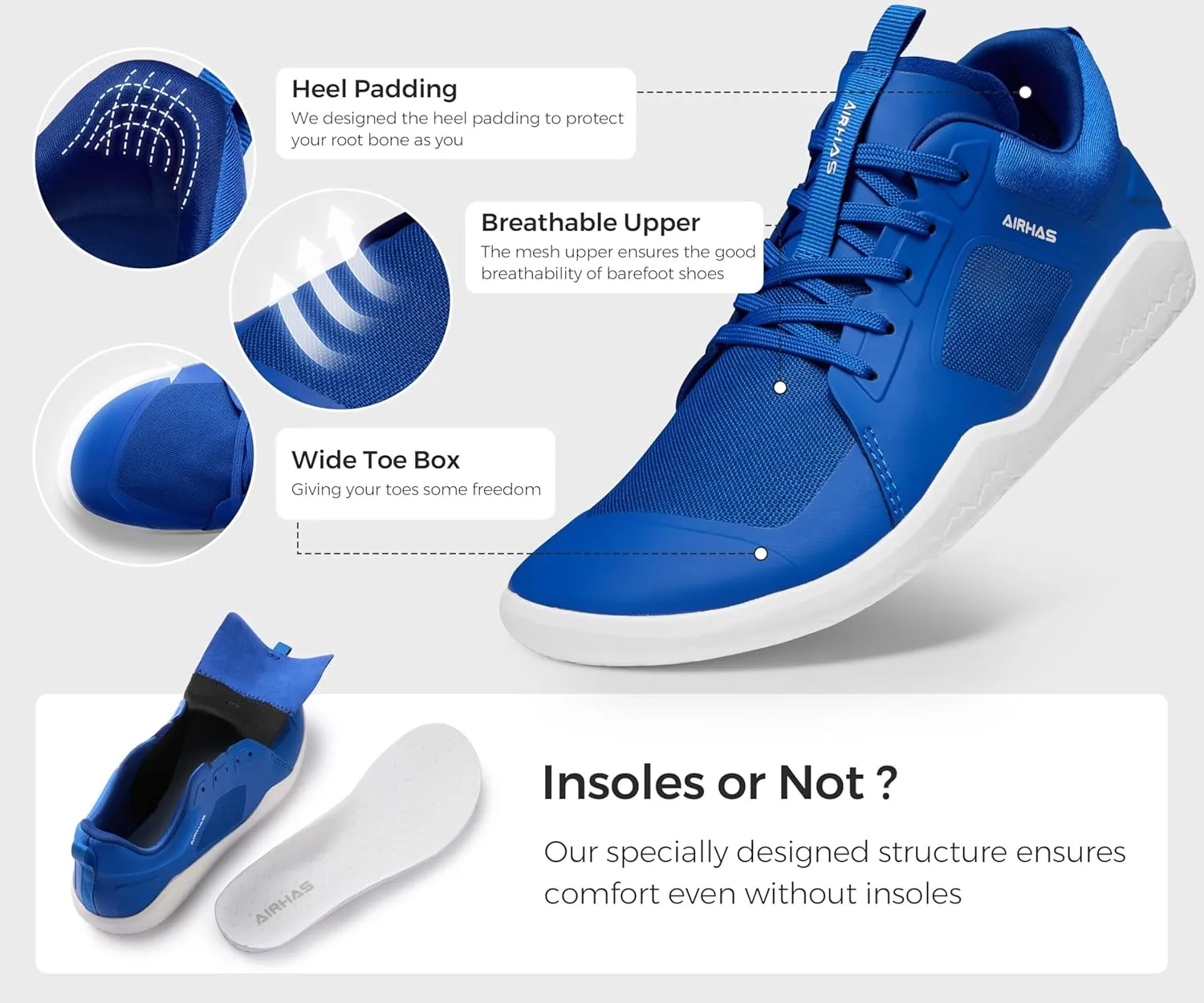 Womens Barefoot Shoes Minimalist Gym Shoes for Women Lightweight Cross Training Running