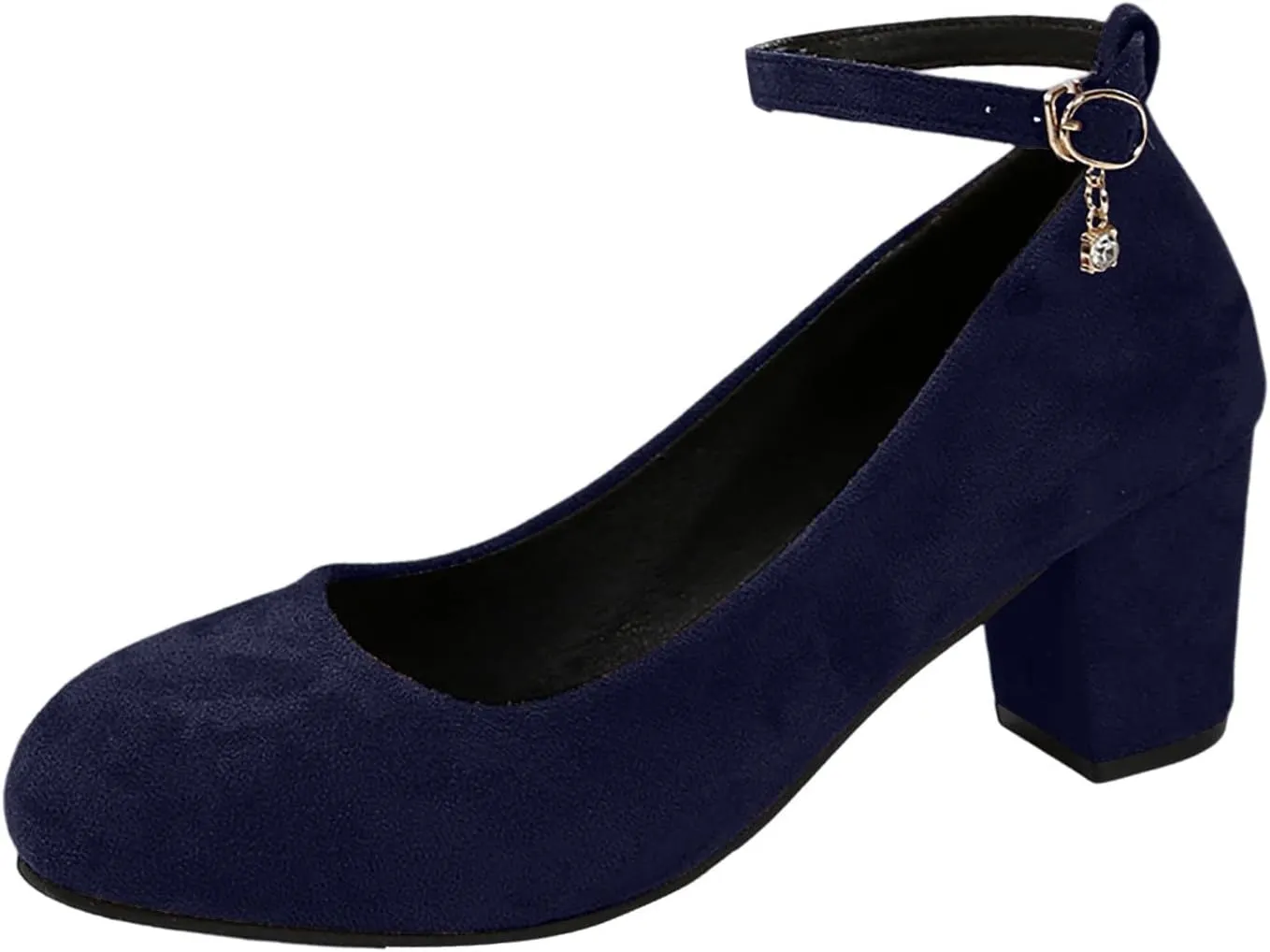 Women's Casual Shoes with Chunky Heel Perfect for Daily Slip On for Comfortable Fit Shoes for Men Casual Walking