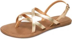 Women's Gladiator Flat Sandals Fisherman Strappy Sandals Ankle Strap Sandals