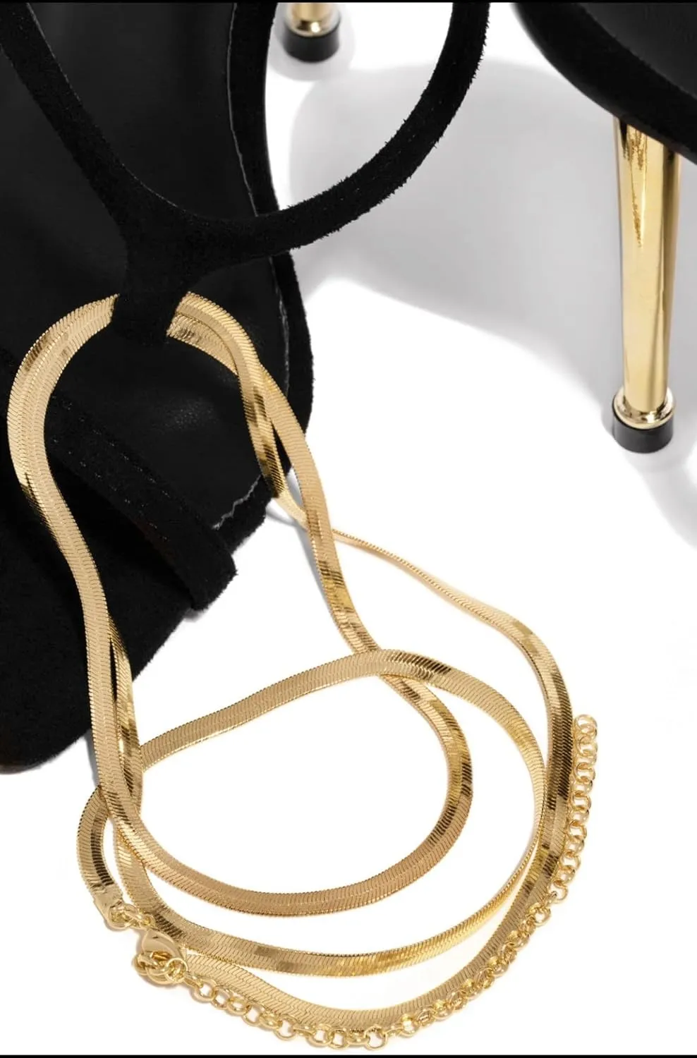 Women’s High Pointy Open toe Stilettos Sandals Comfort Slingback Chain Ankle Strap Heeled Shoes 3.14Inches Pump Dress Party Prom Wedding Shoes