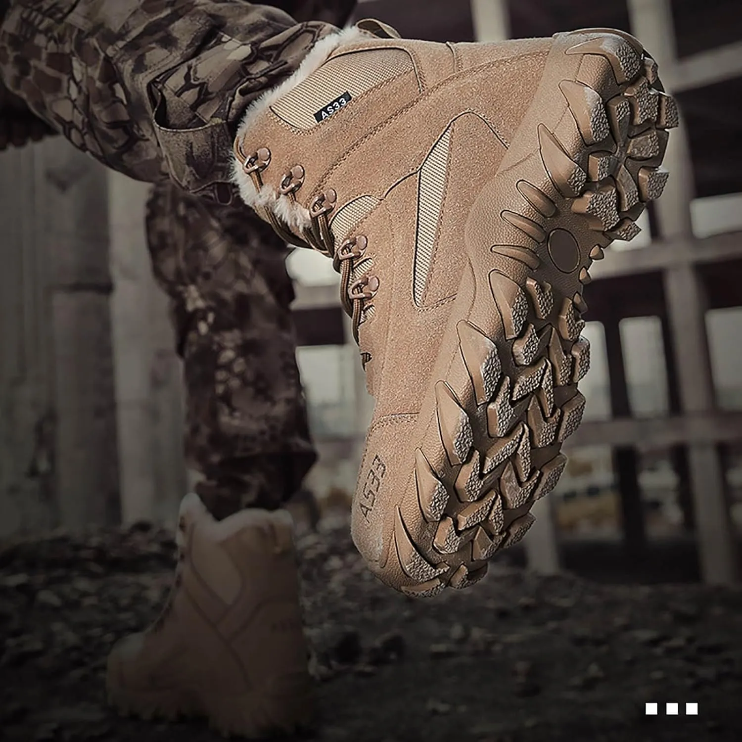 Women's Hiking Boots Waterproof Trekking Camping Trail Boots for Outdoor Men Women Warm Snow Boots Soft Warm Sole Fur Lined
