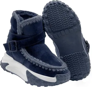 Womens Hiking Snow Winter Boots Work Ankle Boots for Women Comfortable Warm Fur Boots for Backpacking