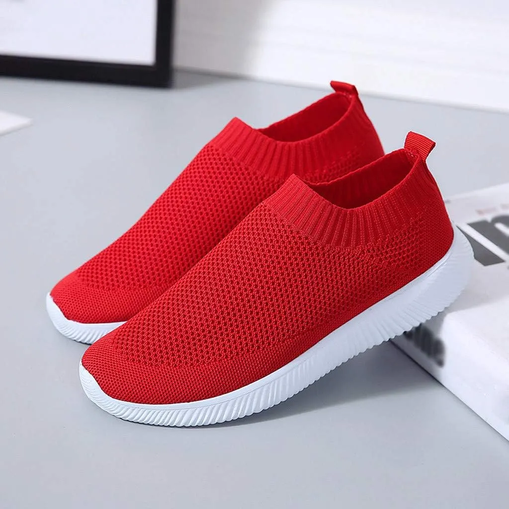 Womens Ladies Walking Running Shoes Slip On Lightweight Mens Dress Shoes Food Service Casual Dress Shoes Women Shoes Sneakers Tennis Shoe White Loafers