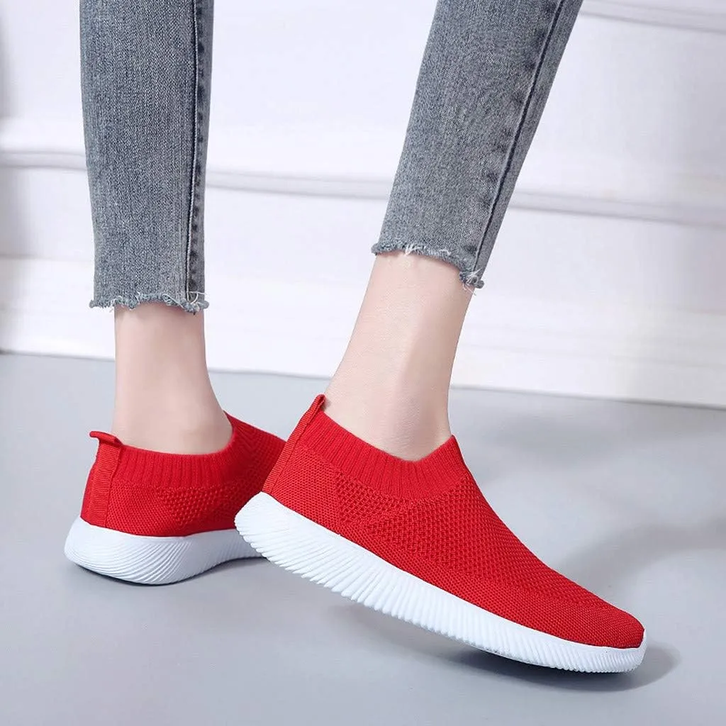 Womens Ladies Walking Running Shoes Slip On Lightweight Mens Dress Shoes Food Service Casual Dress Shoes Women Shoes Sneakers Tennis Shoe White Loafers