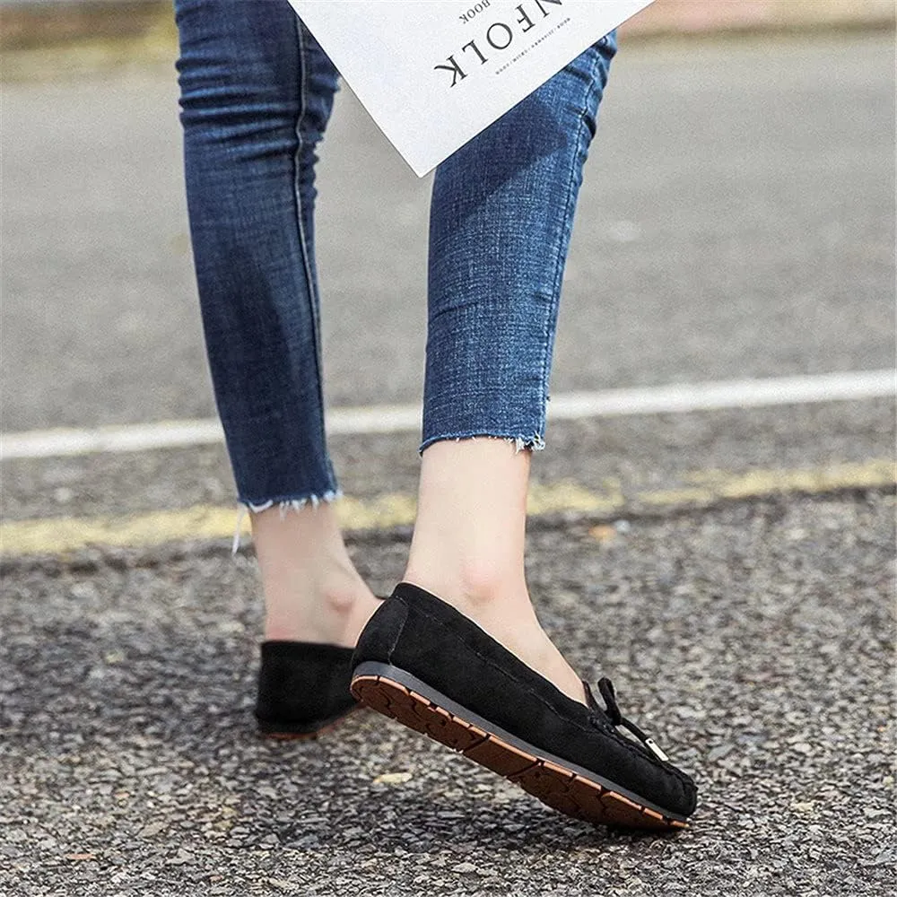 Women's Leather Penny Loafers Casual Driving Loafers Slip-On Loafer Flats Comfort Womens Boat Shoes Moccasins Walking Shoes for Women